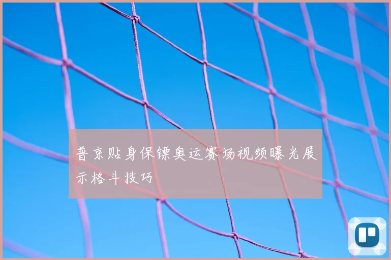 普京贴身保镖奥运赛场视频曝光展示格斗技巧